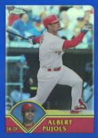 2003 Topps Chrome #35 Albert Pujols Refractor Baseball Card