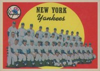 1959 Topps #510 New York Yankees Baseball Card