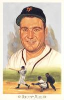 1989 Perez-Steele Celebration Postcard #32 Johnny Mize Baseball Card