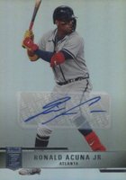 2022 Panini Chronicles Elite #47 Ronald Acuna Jr. Autograph Baseball Card