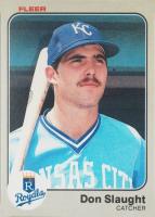 1983 Fleer #123 Don Slaught Baseball Card