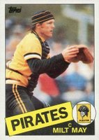 1985 Topps #509 Milt May Baseball Card
