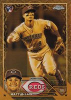 2023 Topps Gilded Collection Cast in Gold #158 Matt Mclain Baseball Card