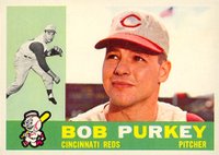 1960 Topps #4 Bob Purkey Baseball Card