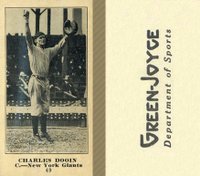 1916 Green-Joyce #49 Charles Dooin Baseball Card