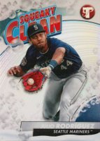 2024 Topps Pristine Squeaky Clean #SQ6 Julio Rodriguez Baseball Card