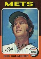 1975 Topps Mini #406 Bob Gallagher Baseball Card