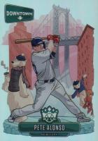 2021 Panini Diamond Kings Downtown #D10 Pete Alonso Baseball Card