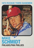 2002 Topps Team Topps Legends Reprint Autograph #TT-MS Mike Schmidt Baseball Card