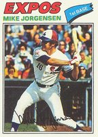 1977 Topps #368 Mike Jorgensen Baseball Card