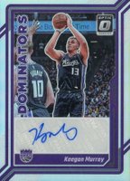 2023 Panini Donruss Optic Dominators Signatures #DSMUR Keegan Murray Basketball Card