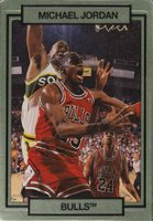 1990 Action Packed Promos # Michael Jordan Gold Basketball Card