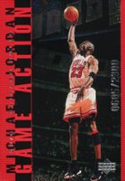 1998 Upper Deck MJ Living Legend Game Action #G22 Michael Jordan Red Basketball Card