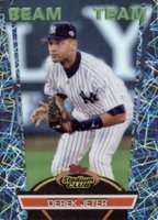 2022 Topps Stadium Club Members Only Derek Jeter Chrome Beam Team #CBT4 Derek Jeter Baseball Card
