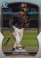 2023 Bowman Chrome National #42 Marco Luciano Baseball Card