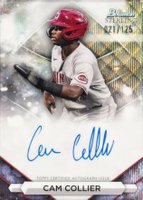 2023 Bowman Sterling Prospect Autographs #PACC Cam Collier Wave Baseball Card