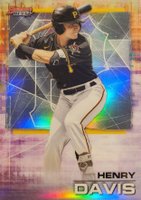 2021 Bowman's Best #92 Henry Davis Refractor Baseball Card
