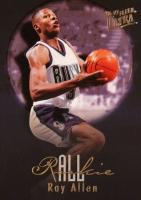 1996 Ultra All Rookies  #2 Ray Allen Basketball Card
