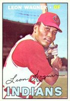1967 Topps #360 Leon Wagner Baseball Card