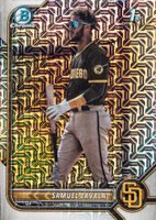 2022 Bowman Mega Box Chrome #203 Samuel Zavala Baseball Card