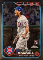 2024 Topps Chrome Update #USC95 Shota Imanaga Baseball Card