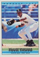 1992 Donruss #592 Frank Thomas Baseball Card