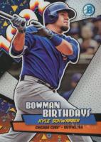 2018 Bowman Birthdays Chrome #BB-KS Kyle Schwarber Baseball Card