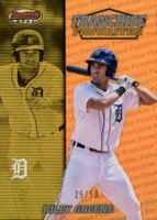 2020 Bowman's Best 2000 Franchise Favorites #FFARG Riley Greene Gold Refractor Baseball Card