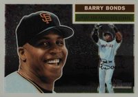 2005 Topps Heritage Chrome #5 Barry Bonds Baseball Card