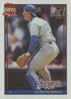 1991 Topps Desert Shield #78 Geno Petralli Baseball Card