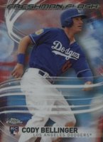2017 Topps Chrome Freshman Flash #FF5 Cody Bellinger Baseball Card