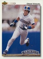 1992 Upper Deck #401 Omar Vizquel Baseball Card
