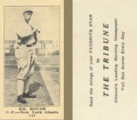 1916 Altoona Tribune #146 Ed. Roush Baseball Card