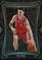 2023 Panini Obsidian #186 Yao Ming Electric Etch Green Basketball Card