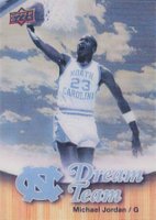 2010 Upper Deck North Carolina Dream Team 3D #DT-1 Michael Jordan Basketball Card