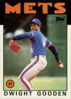 1986 Topps Tiffany #250 Dwight Gooden Baseball Card