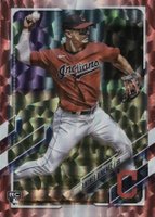 2021 Topps Update #US65 Andres Gimenez Red Foil Baseball Card