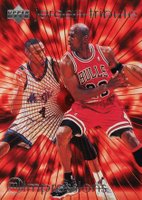 1996 Upper Deck Jordan Tribute #MJ46 Michael Jordan MJ Impressions Basketball Card