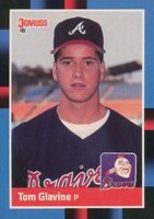 1988 Donruss #644 Tom Glavine Baseball Card
