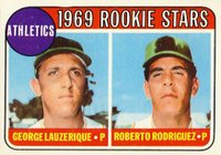1969 Topps #358 Athletics Rookies Baseball Card