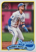 2024 Topps Update 1989 Topps Baseball #48 Bobby Witt Jr. Baseball Card