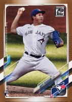 2021 Topps #113 Nate Pearson Gold Baseball Card