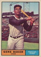 1961 Topps #339 Gene Baker Baseball Card