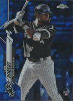 2020 Topps Chrome Sapphire Edition #392 Luis Robert Baseball Card
