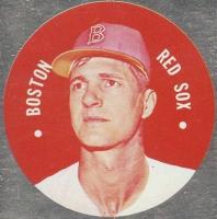 1967 Topps Test Discs # Carl Yastrzemski Progressive Proof Baseball Card
