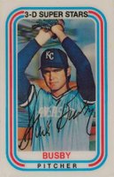 1976 Kellogg's #33 Steve Busby Baseball Card