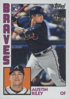 2019 Topps Update 1984 Topps Baseball #84-29 Austin Riley Baseball Card