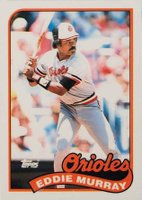 1989 Topps Tiffany #625 Eddie Murray Baseball Card