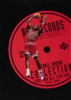 1997 Upper Deck Records Collection #RC30 Michael Jordan Basketball Card