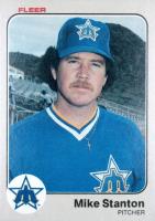 1983 Fleer #486 Michael Stanton Baseball Card